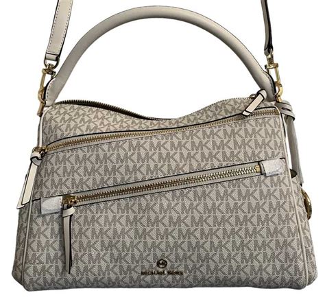 Lorimer Large Logo Satchel – Michael Kors Pre